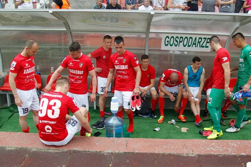 Football. Nice I Liga. Zaglebie Sosnowiec - GKS Tychy. 04.06.2017
