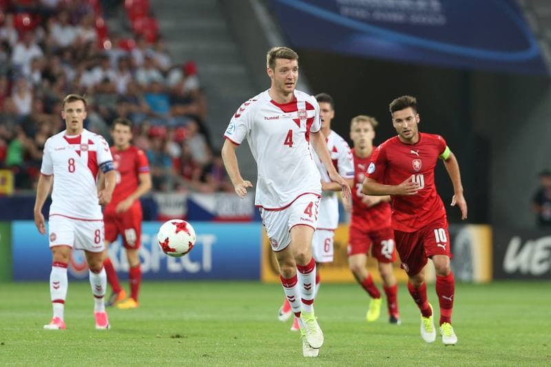 Football. UEFA European U21 Championship. Czech Republic - Denmark. 24.06.2017