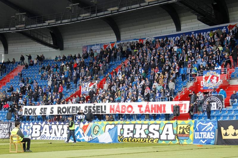 Football. Fortuna Narodni Liga. Banik Ostrava - FK Pardubice. 16.04.2017