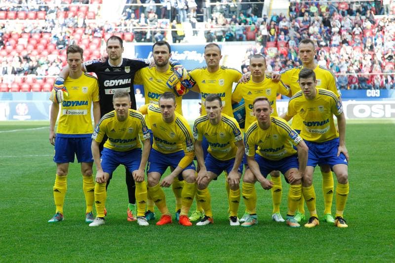 Football. Polish Cup. Lech Poznan - Arka Gdynia. 02.05.2017