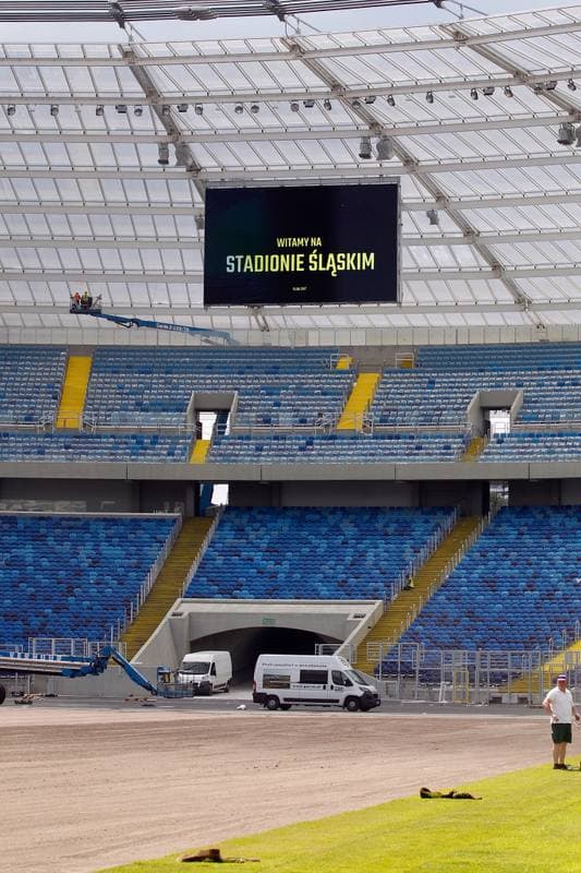 Football. Slaskie Stadium. Press Conference. 13.06.2017