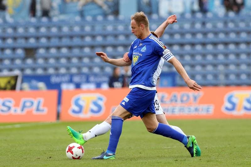 Football. Lotto Ekstraklasa. Ruch Chorzow - Pogon Szczecin. 15.04.2017