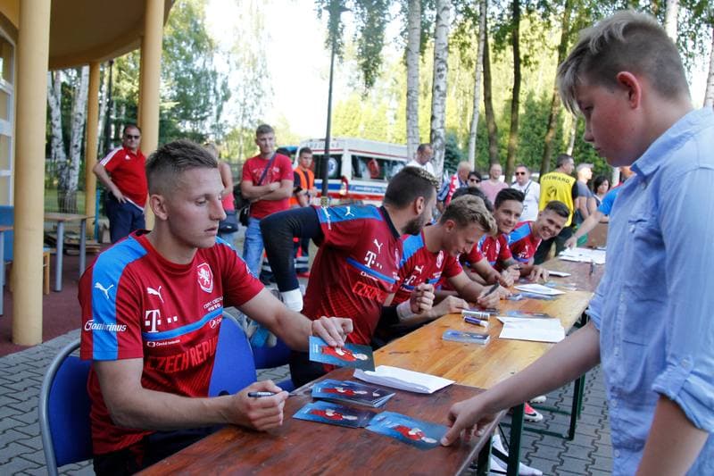 Football. Czech Republic. Training. 15.06.2017