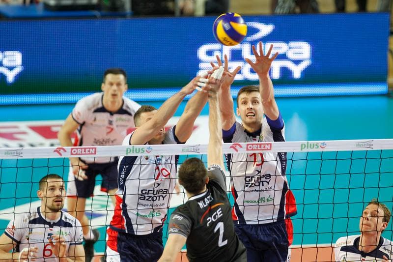 Volleyball. PlusLiga. ZAKSA Kedzierzyn-Kozle - Skra Belchatow. 23.04.2017