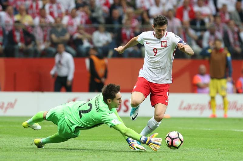 Football. World Cup Qualifiers. Poland - Romania. 10.06.2017
