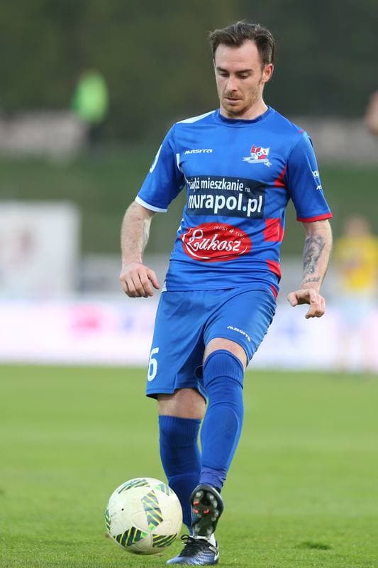 Football. Nice I Liga. Zaglebie Sosnowiec - Podbeskidzie Bielsko-Biala. 15.04.2017
