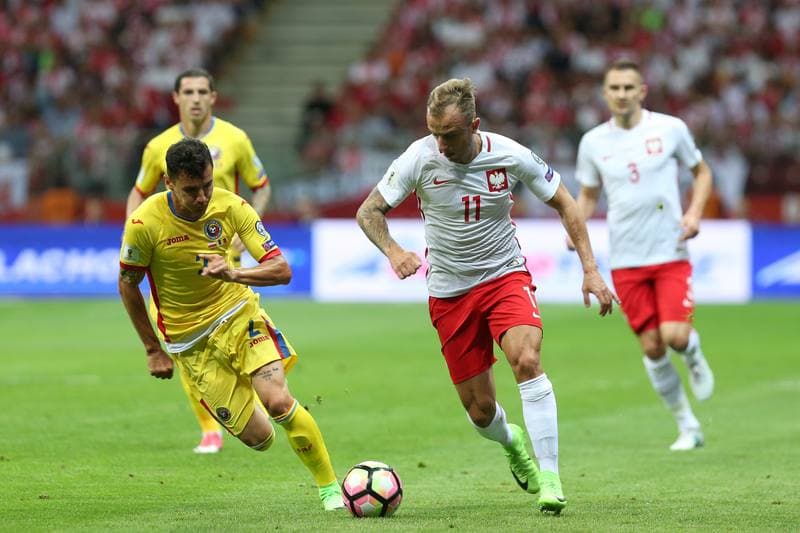 Football. World Cup Qualifiers. Poland - Romania. 10.06.2017