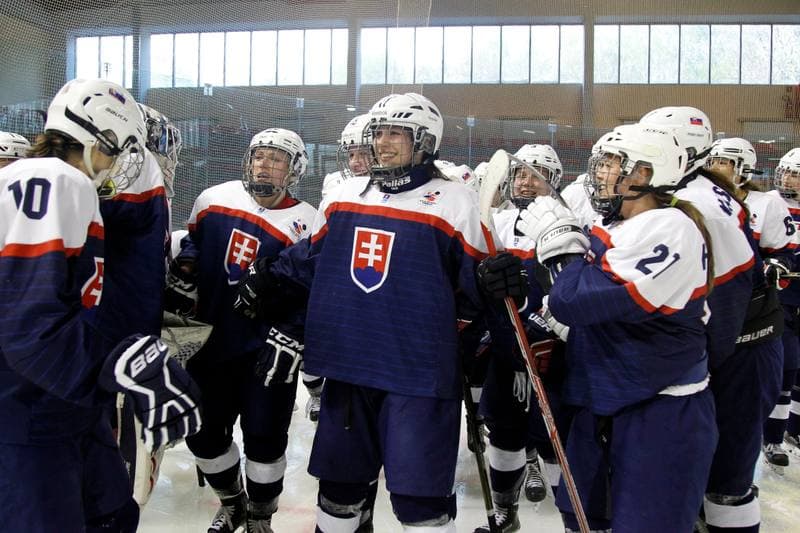 Ice Hockey. Women's World Championship. Slovakia - Latvia. 14.04.2017