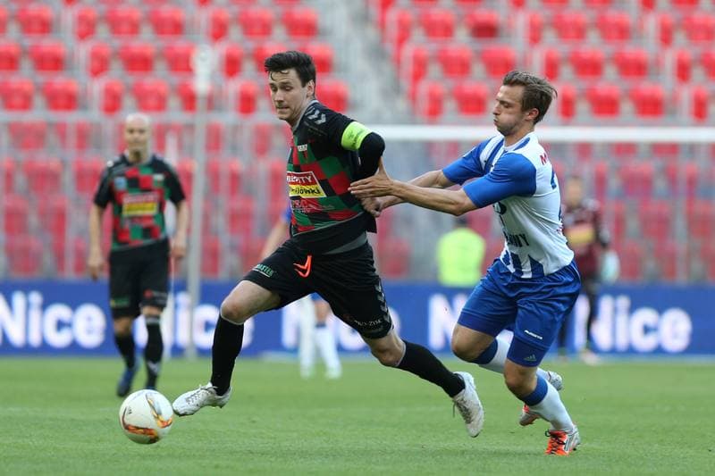 Football. Nice I Liga. GKS Tychy - Wisla Pulawy. 25.05.2017