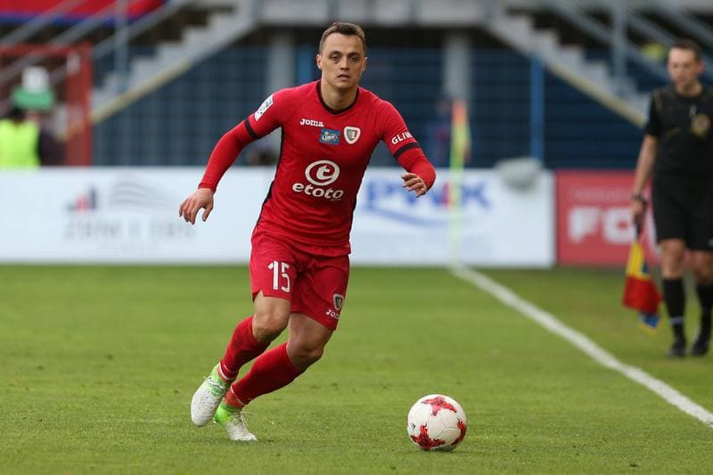 Football. Lotto Ekstraklasa. Piast Gliwice - Jagiellonia Bialystok. 22.04.2017