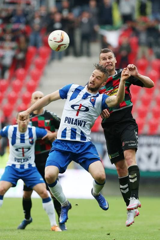 Football. Nice I Liga. GKS Tychy - Wisla Pulawy. 25.05.2017