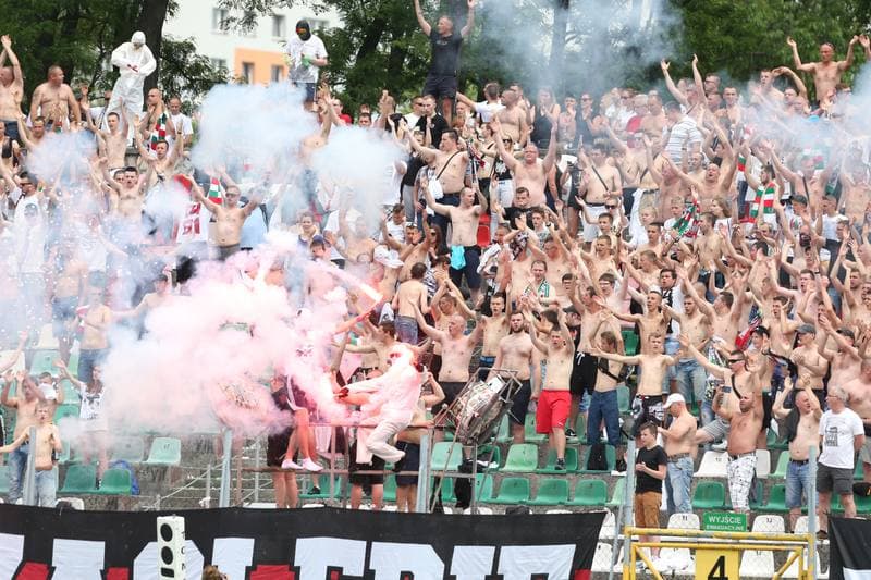 Football. Nice I Liga. Zaglebie Sosnowiec - GKS Tychy. 04.06.2017