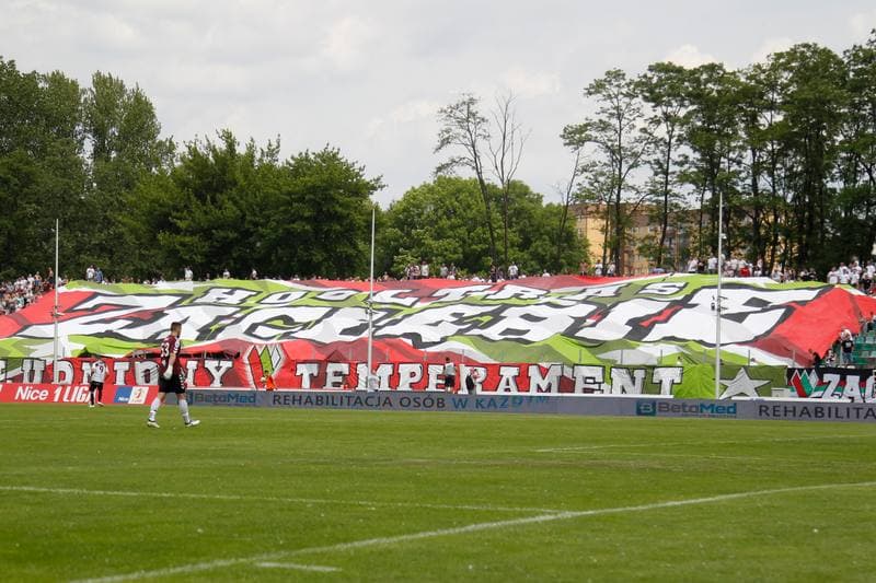 Football. Nice I Liga. Zaglebie Sosnowiec - GKS Tychy. 04.06.2017