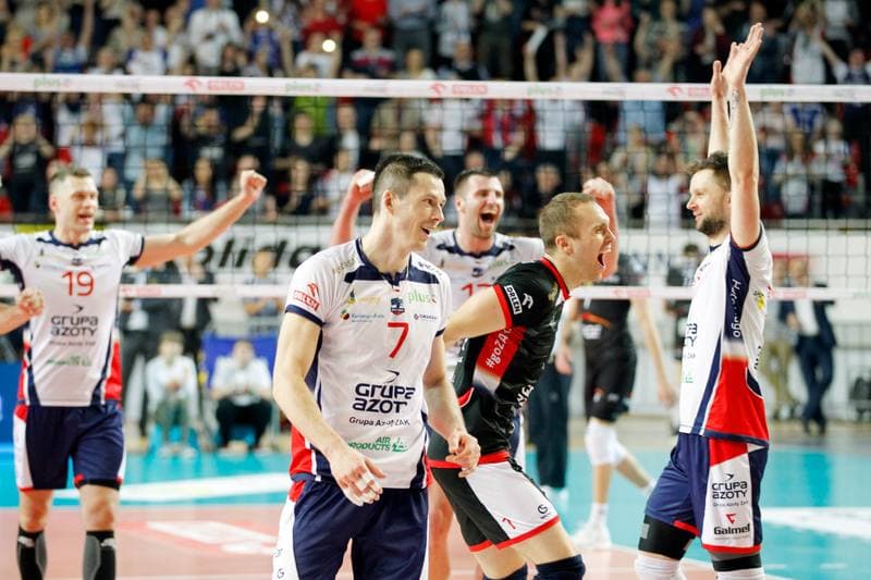 Volleyball. PlusLiga. ZAKSA Kedzierzyn-Kozle - Skra Belchatow. 23.04.2017