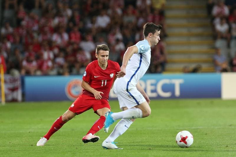 Football. UEFA European U21 Championship. England - Poland. 22.06.2017