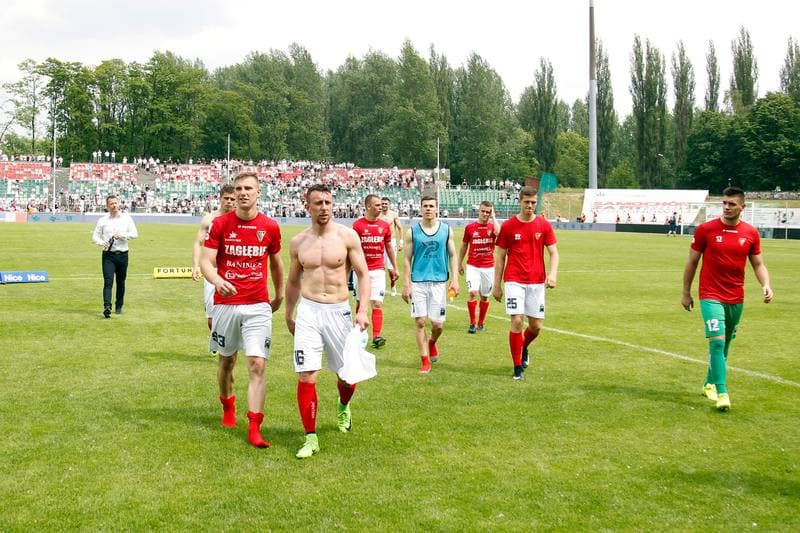 Football. Nice I Liga. Zaglebie Sosnowiec - GKS Tychy. 04.06.2017