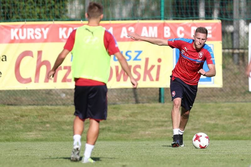 Football. Czech Republic. Training. 15.06.2017