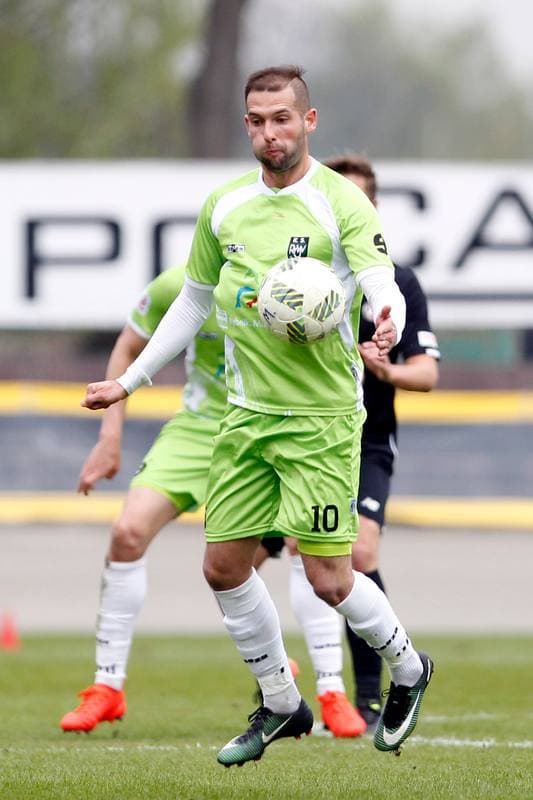 Football. II Liga. ROW Rybnik - Polonia Warszawa. 15.04.2017