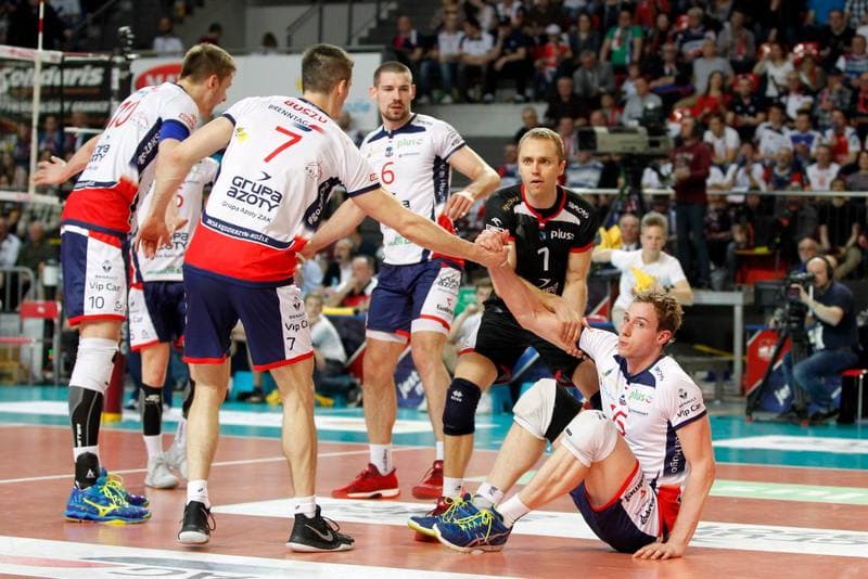 Volleyball. PlusLiga. ZAKSA Kedzierzyn-Kozle - Skra Belchatow. 23.04.2017