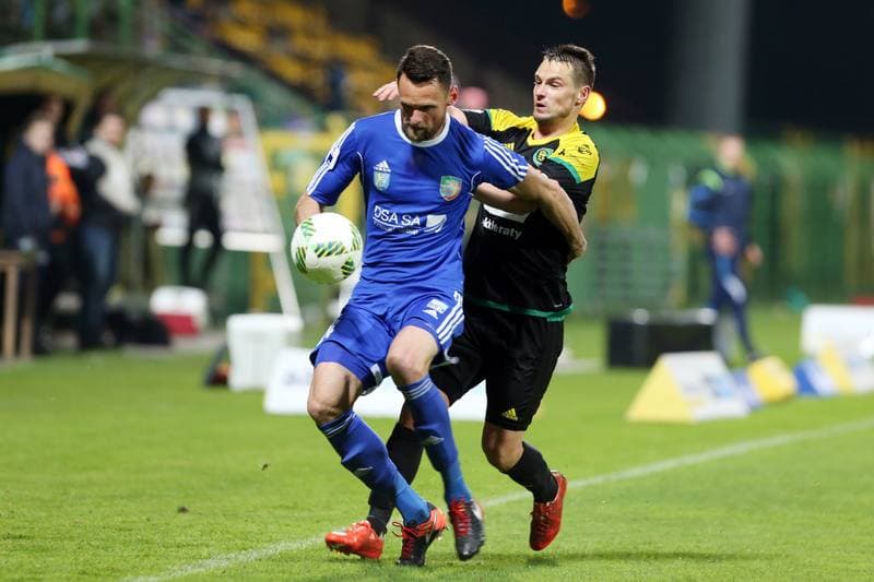 Football. Nice I Liga. GKS Katowice - Miedz Legnica. 13.04.2017