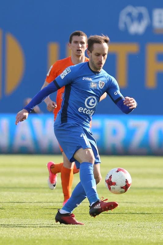 Football. Lotto Ekstraklasa. Bruk-Bet Termalica Nieciecza - Piast Gliwice. 17.04.2017
