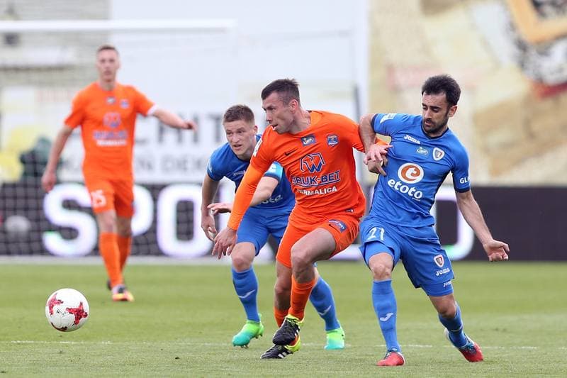 Football. Lotto Ekstraklasa. Bruk-Bet Termalica Nieciecza - Piast Gliwice. 17.04.2017