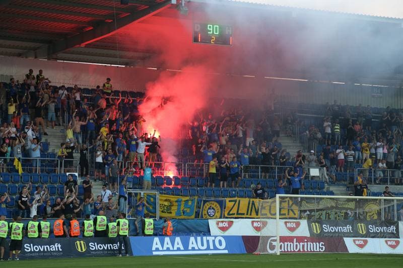Football. Czech-Slovak Supercup. Fastav Zlin - Slovan Bratislava. 23.06.2017
