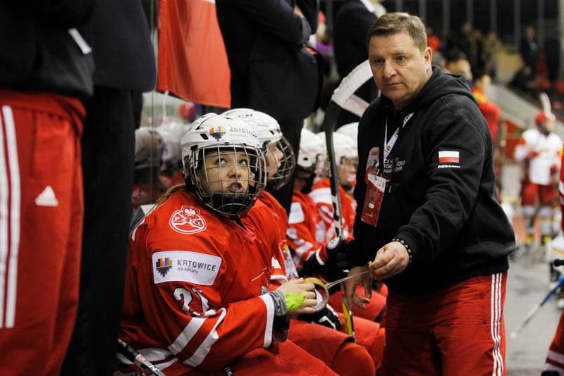 Ice Hockey. Women's World Championship. China - Poland. 14.04.2017