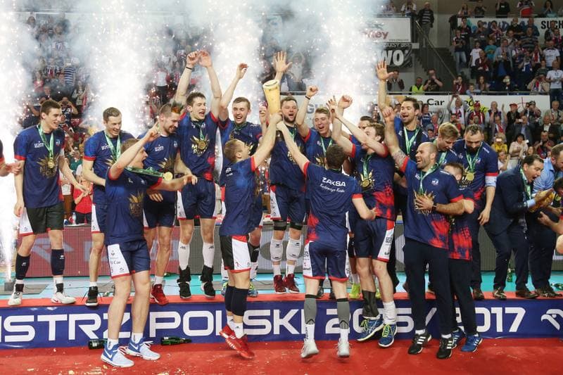 Volleyball. PlusLiga. ZAKSA Kedzierzyn-Kozle - Skra Belchatow. 23.04.2017