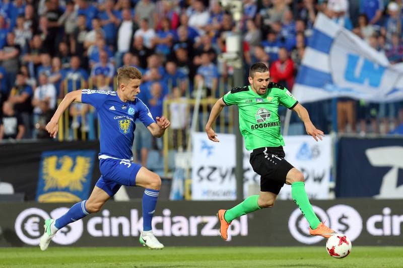Football. Lotto Ekstraklasa. Ruch Chorzow - Gornik Leczna. 02.06.2017