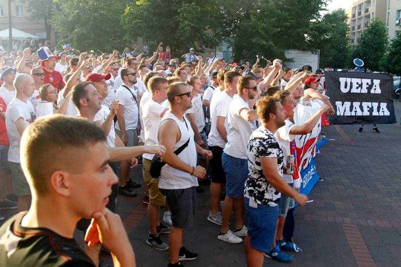 Football. UEFA European U21 Championship. Czech Republic - Denmark. 24.06.2017