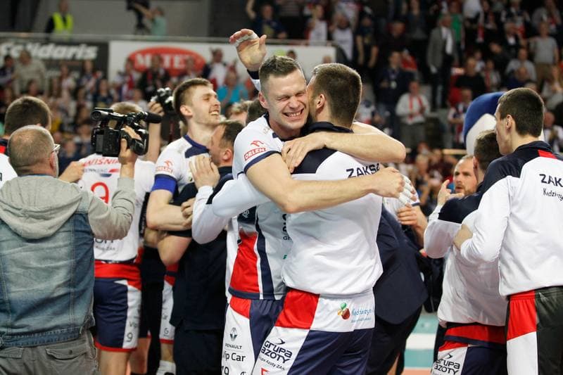Volleyball. PlusLiga. ZAKSA Kedzierzyn-Kozle - Skra Belchatow. 23.04.2017