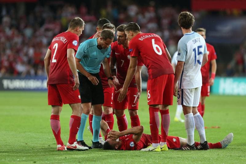 Football. UEFA European U21 Championship. England - Poland. 22.06.2017