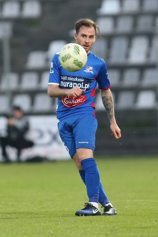 Football. Nice I Liga. Zaglebie Sosnowiec - Podbeskidzie Bielsko-Biala. 15.04.2017