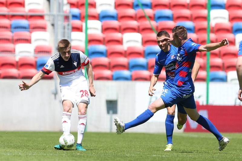Football. Nice I Liga. Gornik Zabrze - Podbeskidzie Bielsko-Biala. 28.05.2017