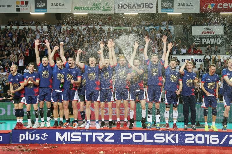 Volleyball. PlusLiga. ZAKSA Kedzierzyn-Kozle - Skra Belchatow. 23.04.2017
