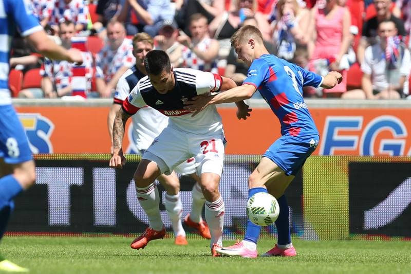 Football. Nice I Liga. Gornik Zabrze - Podbeskidzie Bielsko-Biala. 28.05.2017
