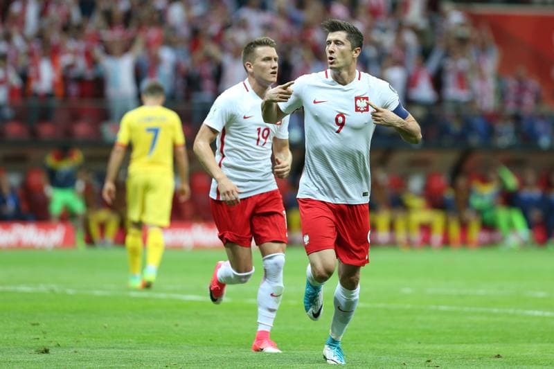 Football. World Cup Qualifiers. Poland - Romania. 10.06.2017