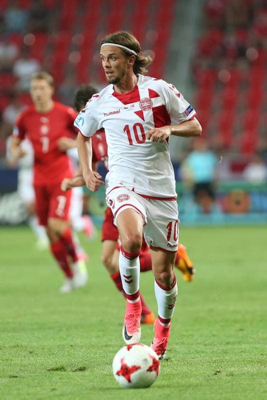 Football. UEFA European U21 Championship. Czech Republic - Denmark. 24.06.2017