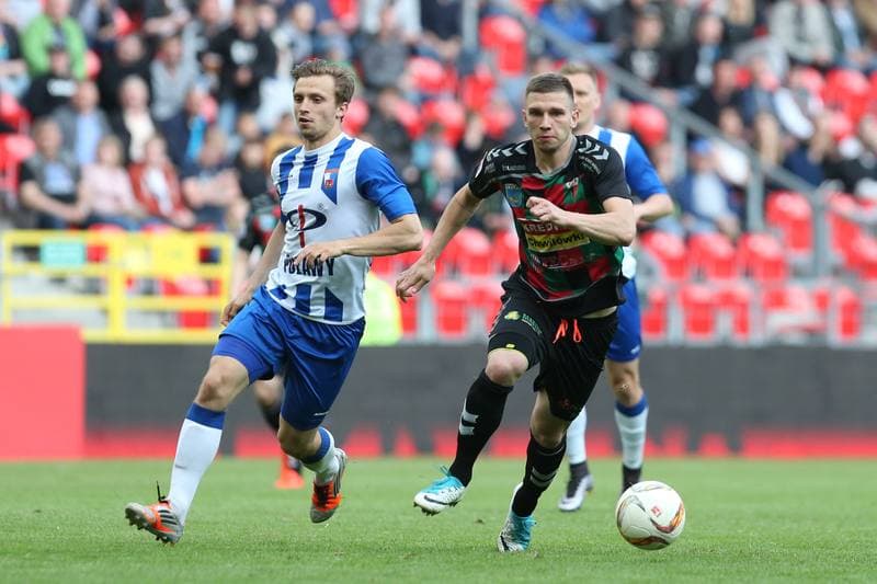 Football. Nice I Liga. GKS Tychy - Wisla Pulawy. 25.05.2017