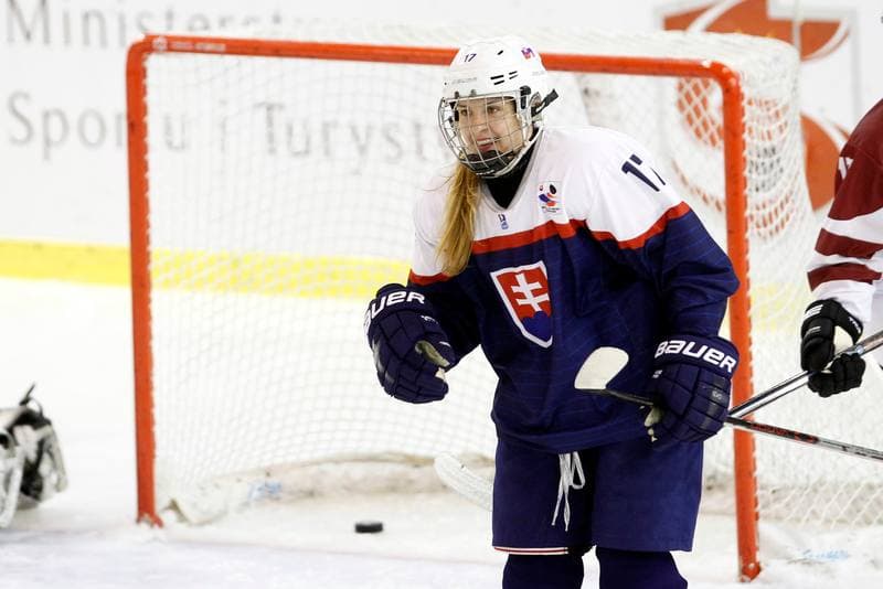 Ice Hockey. Women's World Championship. Slovakia - Latvia. 14.04.2017