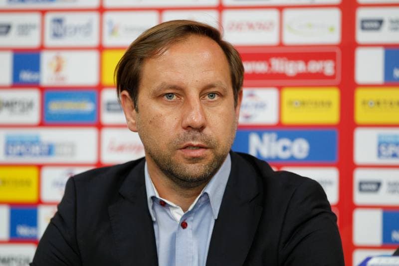 Football. GKS Katowice. Press Conference. 14.06.2017