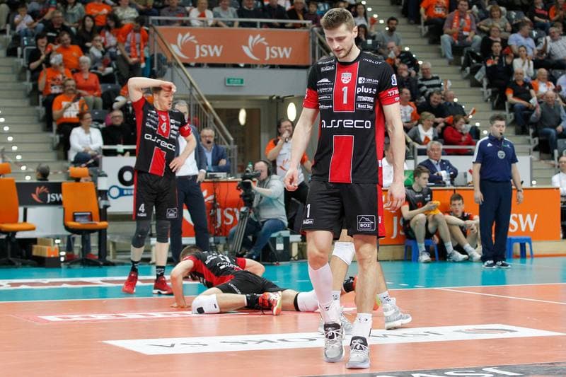 Volleyball. PlusLiga. Jastrzebski Wegiel - Asseco Resovia Rzeszow. 18.04.2017