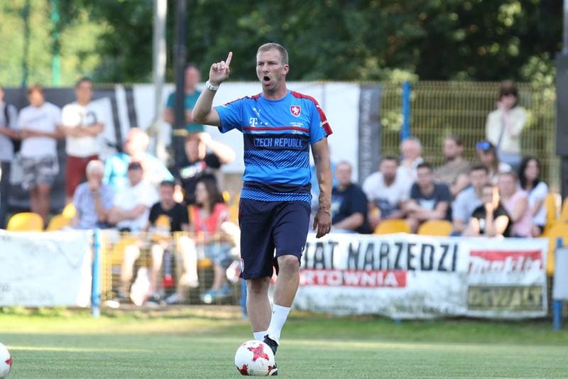Football. Czech Republic. Training. 15.06.2017