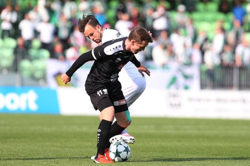 Football. ePojisteni.cz 1 liga. MFK Karvina - FC Hradec Kralove. 30.04.2017
