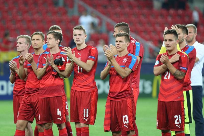 Football. UEFA European U21 Championship. Czech Republic - Denmark. 24.06.2017