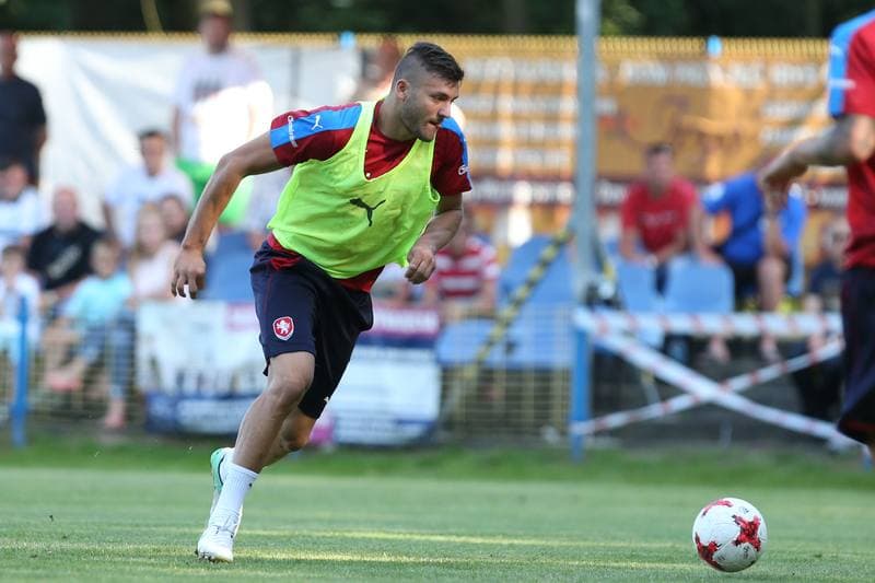 Football. Czech Republic. Training. 15.06.2017