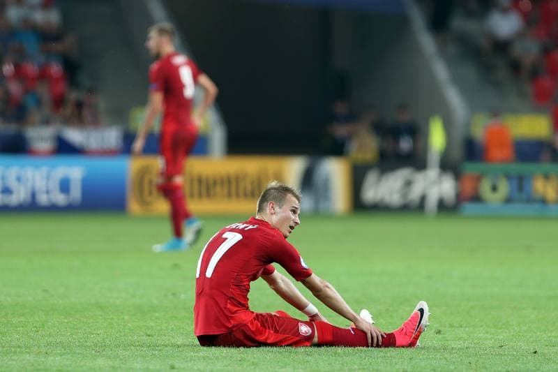 Football. UEFA European U21 Championship. Czech Republic - Denmark. 24.06.2017
