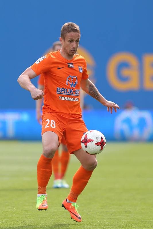 Football. Lotto Ekstraklasa. Bruk-Bet Termalica Nieciecza - Piast Gliwice. 17.04.2017
