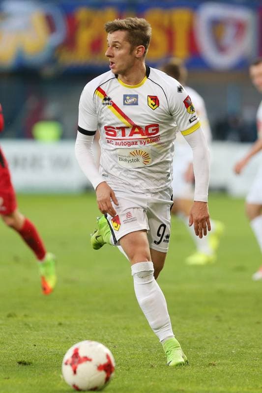 Football. Lotto Ekstraklasa. Piast Gliwice - Jagiellonia Bialystok. 22.04.2017